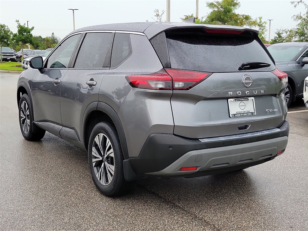 2023 Gun Metallic Nissan Rogue SV AWD SUV