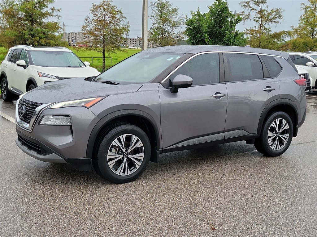 2023 Gun Metallic Nissan Rogue SV AWD SUV