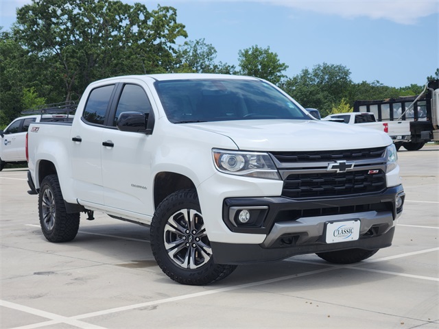 2022 Summit White Chevrolet Colorado Z71 4X4 Truck