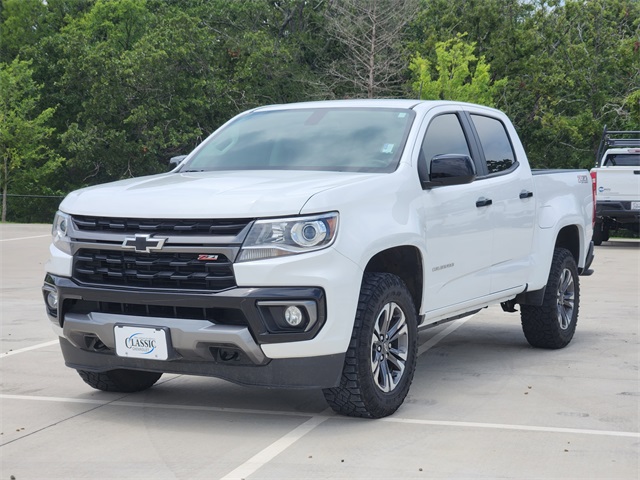 2022 Summit White Chevrolet Colorado Z71 4X4 Truck