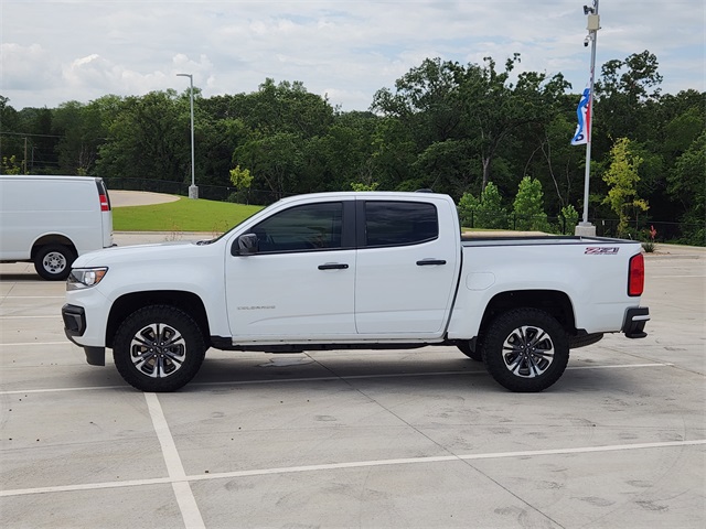 2022 Summit White Chevrolet Colorado Z71 4X4 Truck