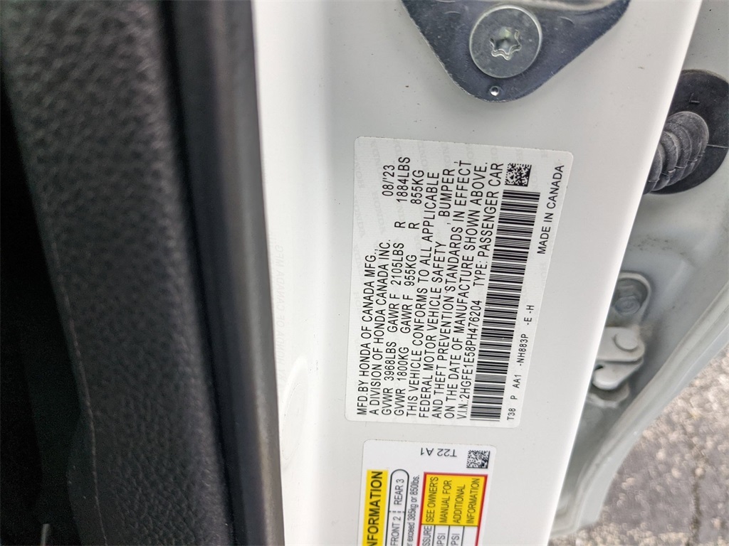 2023 Honda Civic Si photo 28