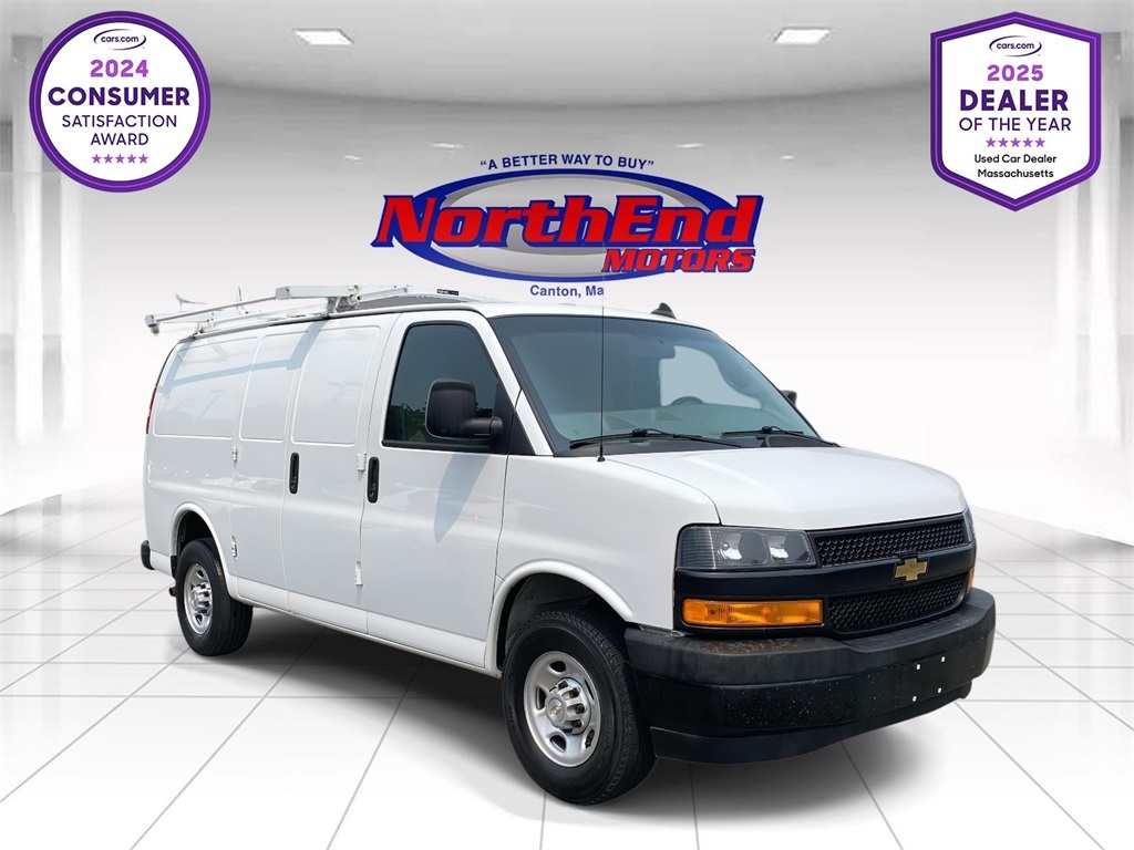 2022 Summit White Chevrolet Express Cargo Van Work Van RWD Van