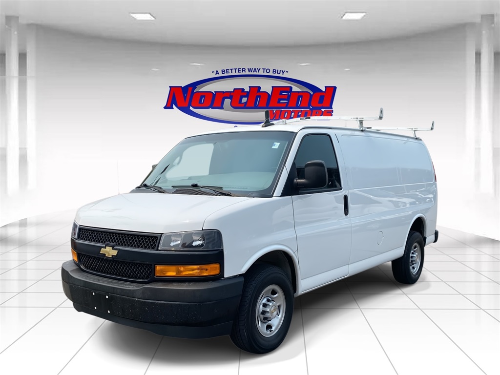 2022 Summit White Chevrolet Express Cargo Van Work Van RWD Van