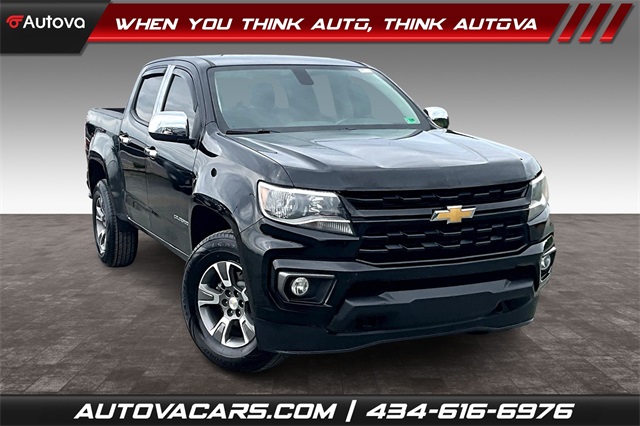 2021 Black Chevrolet Colorado LT Truck