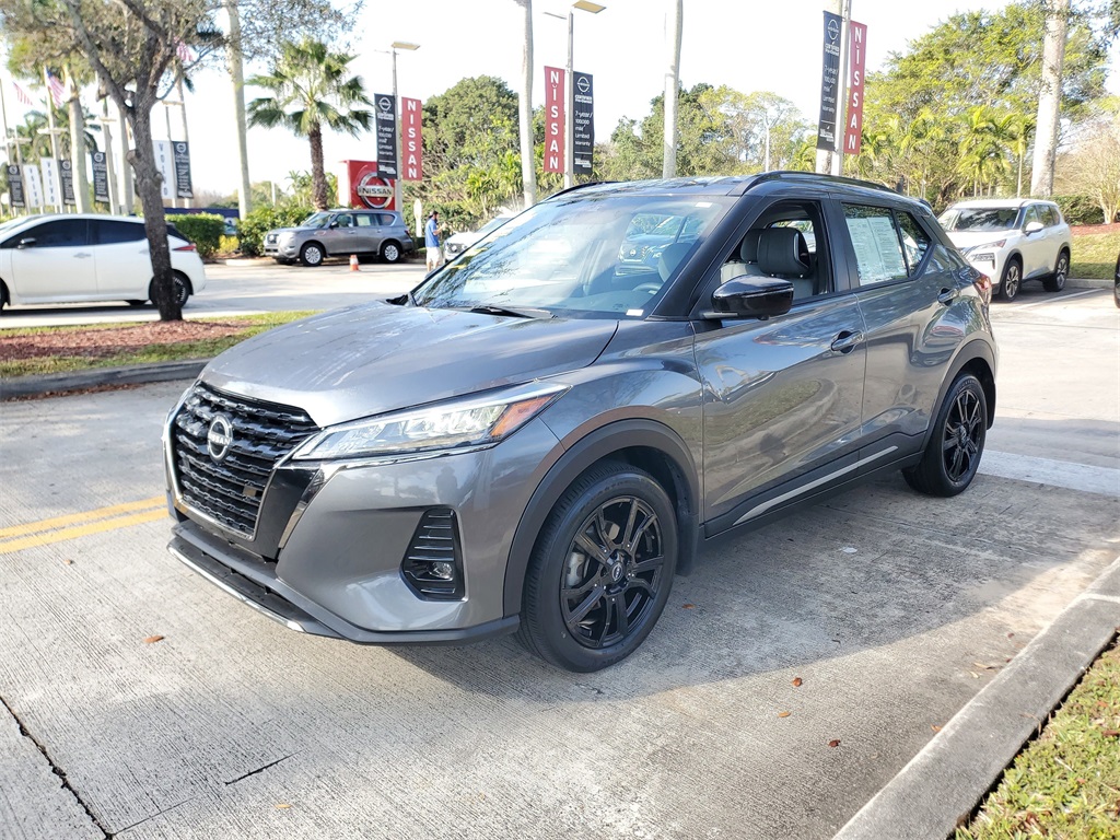 used 2023 Nissan Kicks car, priced at $18,595
