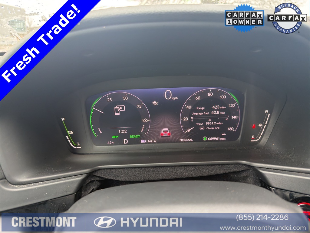 used 2023 Honda Accord Hybrid car, priced at $21,357