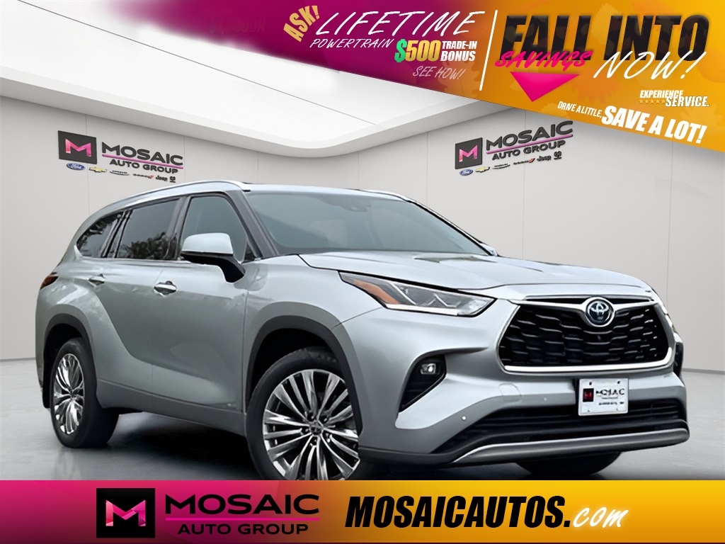 Used 2023 Toyota Highlander Hybrid Platinum SUVs