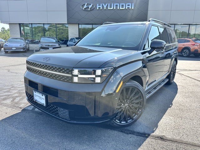 2025 Phantom Black Hyundai Santa Fe Hybrid Calligraphy AWD SUV