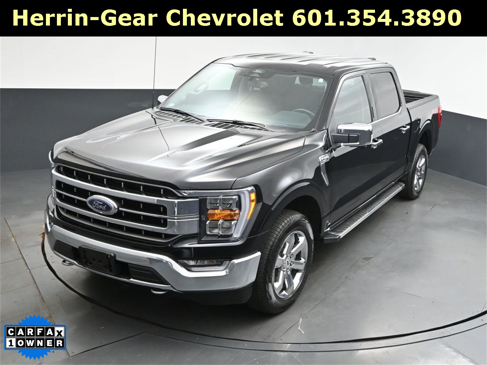 2022 Agate Black Metallic Ford F-150 Lariat 4X4 Truck