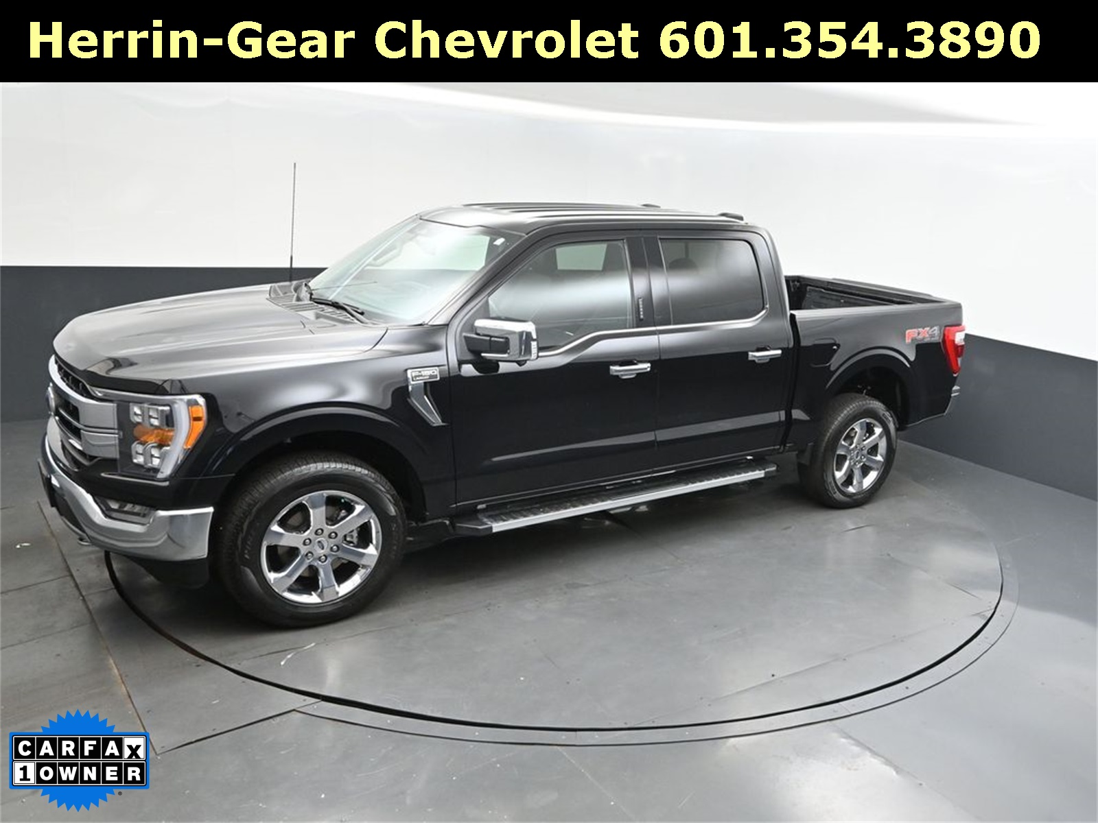 2022 Agate Black Metallic Ford F-150 Lariat 4X4 Truck