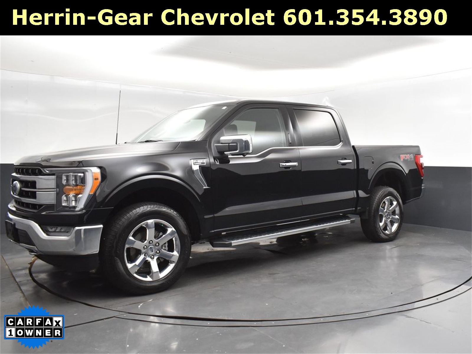 2022 Agate Black Metallic Ford F-150 Lariat 4X4 Truck
