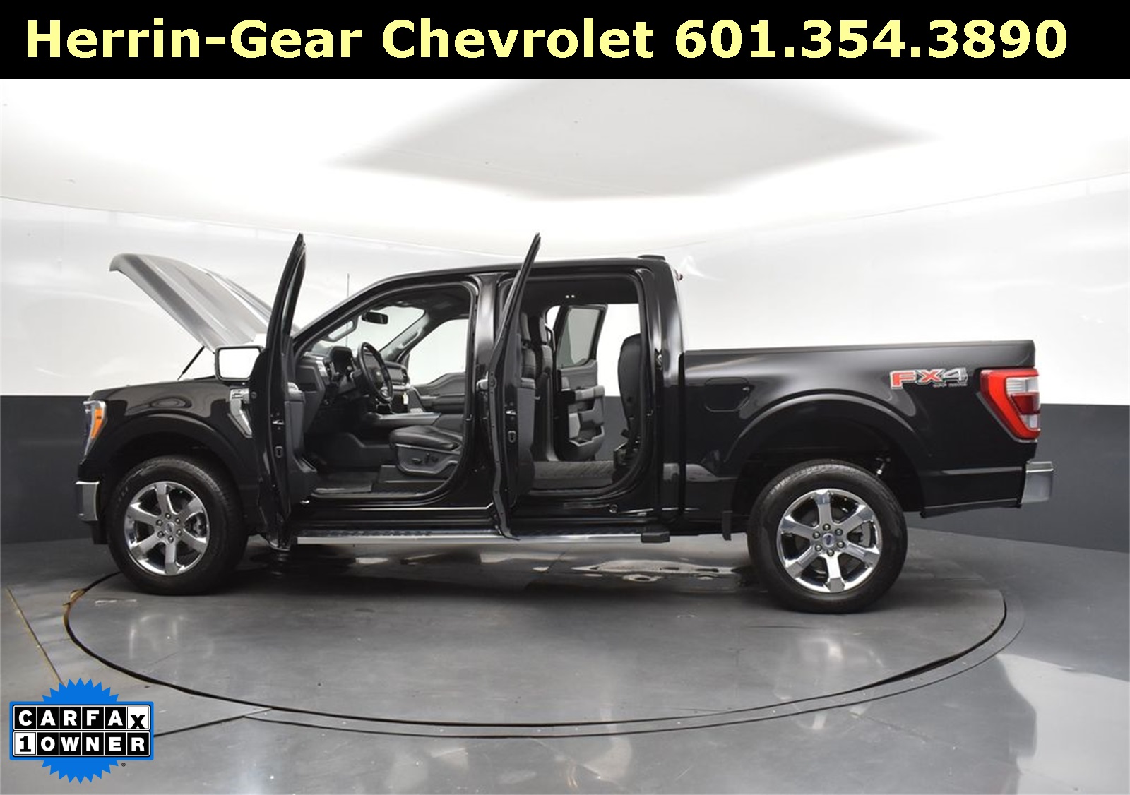 2022 Agate Black Metallic Ford F-150 Lariat 4X4 Truck