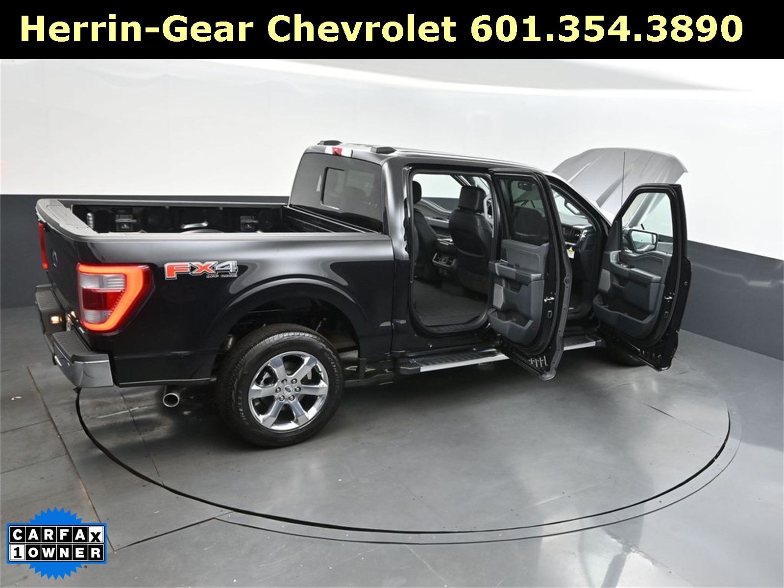 2022 Agate Black Metallic Ford F-150 Lariat 4X4 Truck