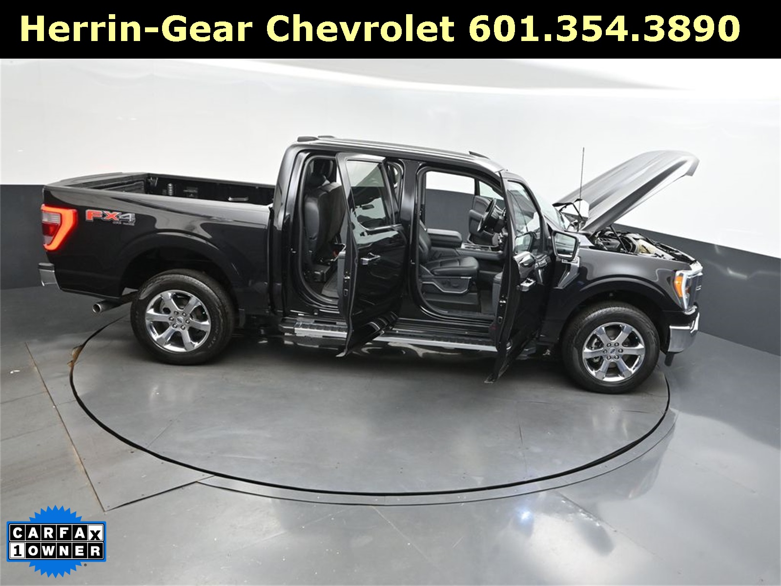 2022 Agate Black Metallic Ford F-150 Lariat 4X4 Truck
