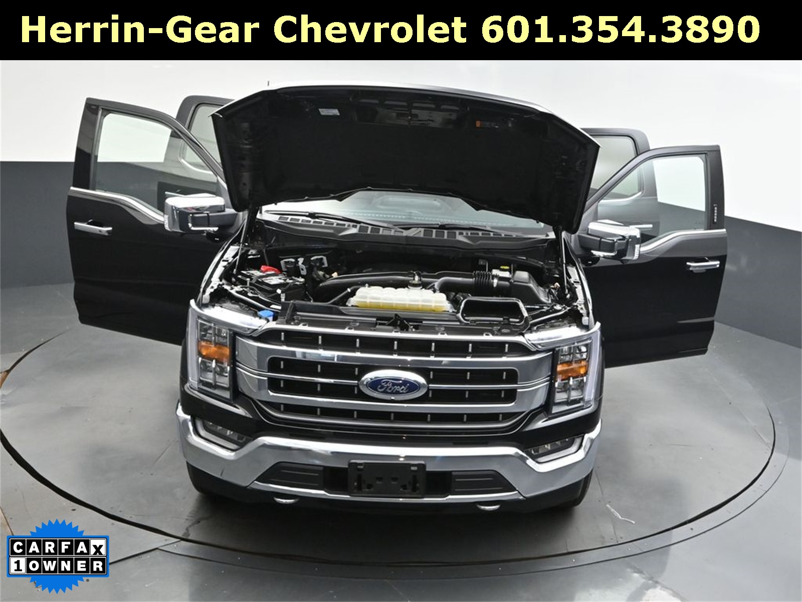 2022 Agate Black Metallic Ford F-150 Lariat 4X4 Truck
