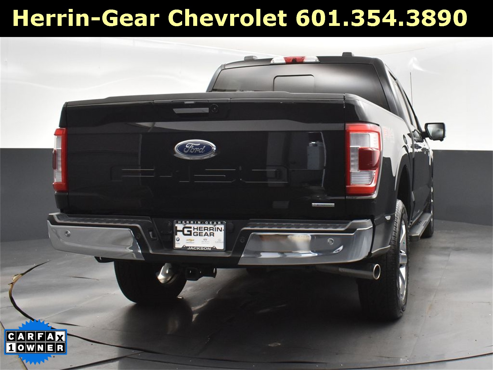 2022 Agate Black Metallic Ford F-150 Lariat 4X4 Truck