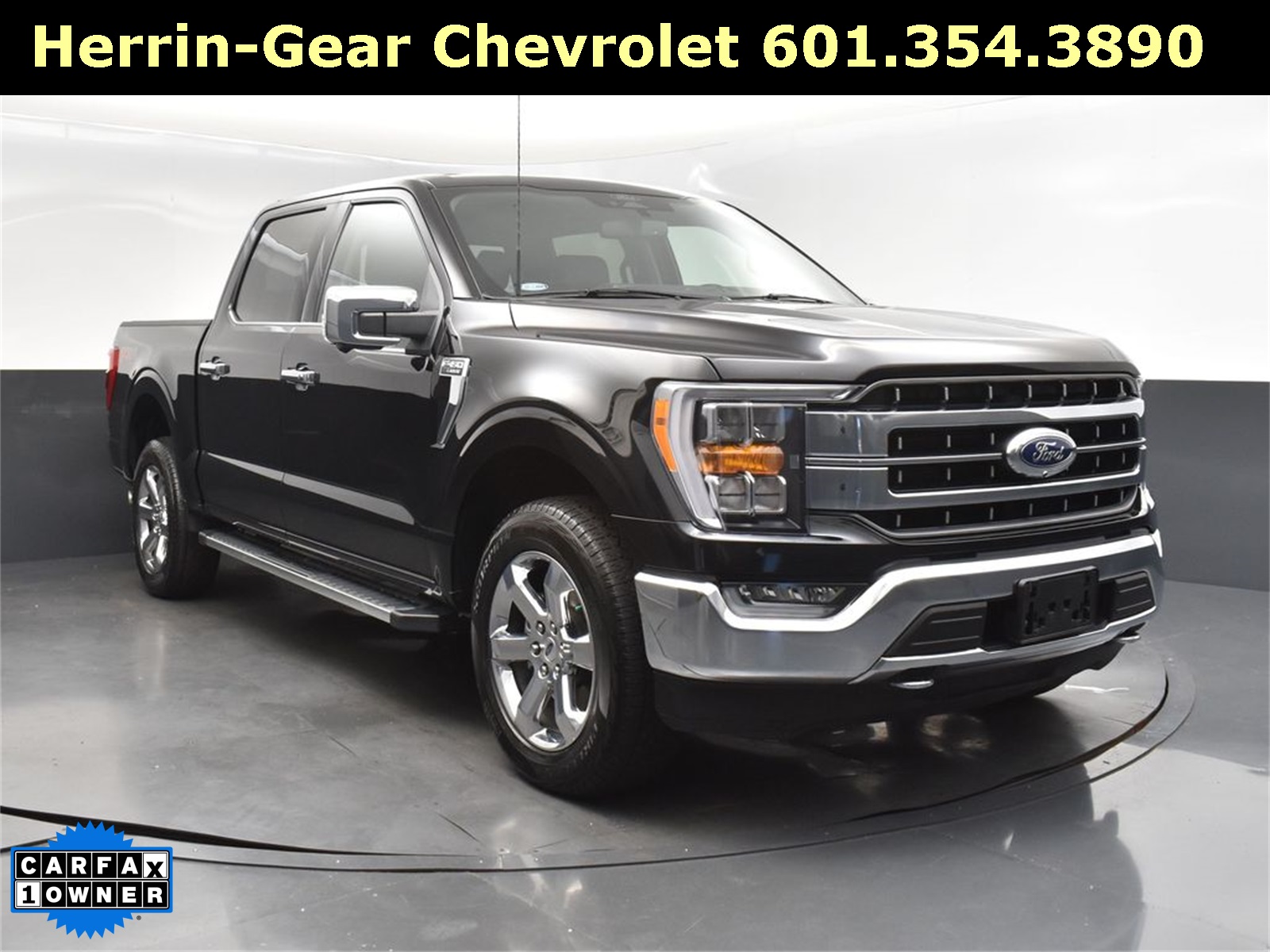 2022 Agate Black Metallic Ford F-150 Lariat 4X4 Truck