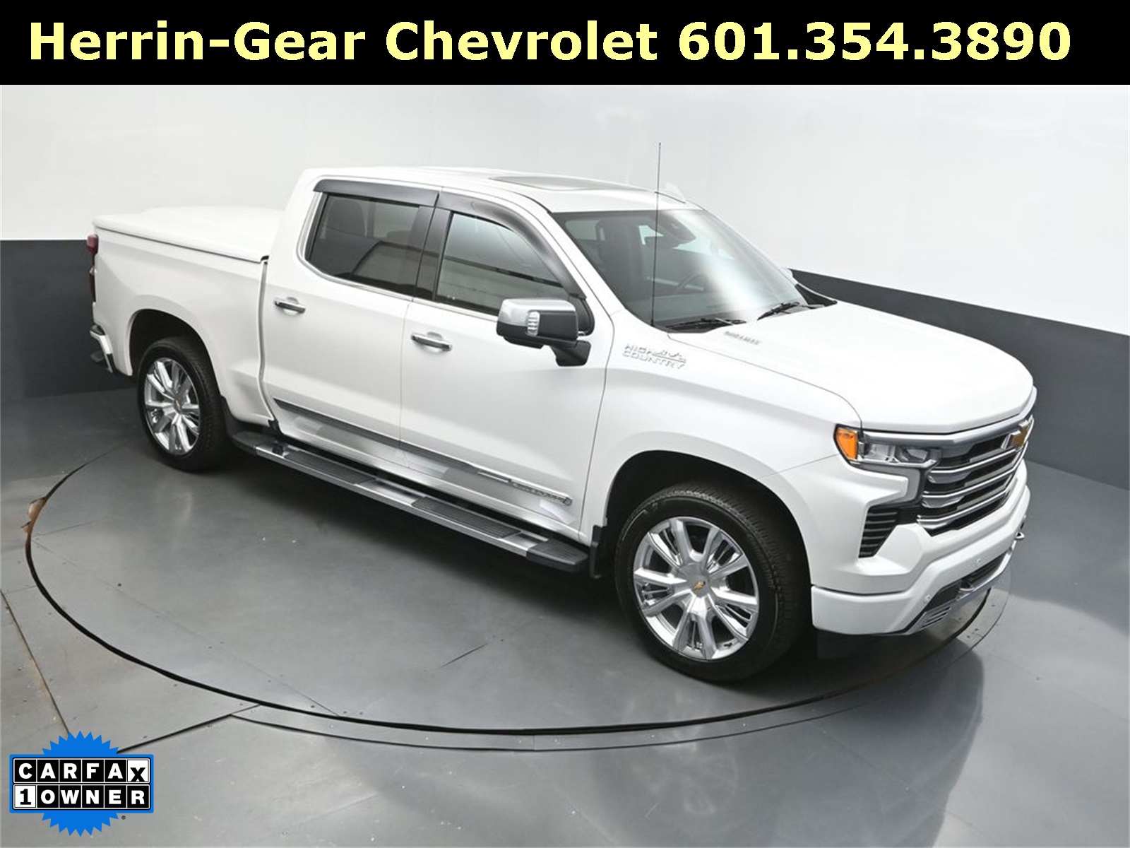 2024 Iridescent Pearl Tricoat Chevrolet Silverado 1500 High Country Truck