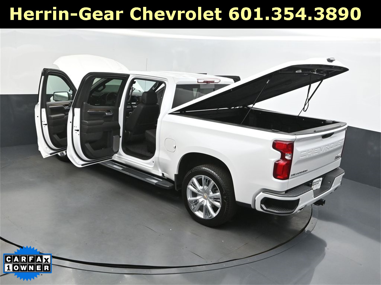 2024 Iridescent Pearl Tricoat Chevrolet Silverado 1500 High Country 4X4 Truck