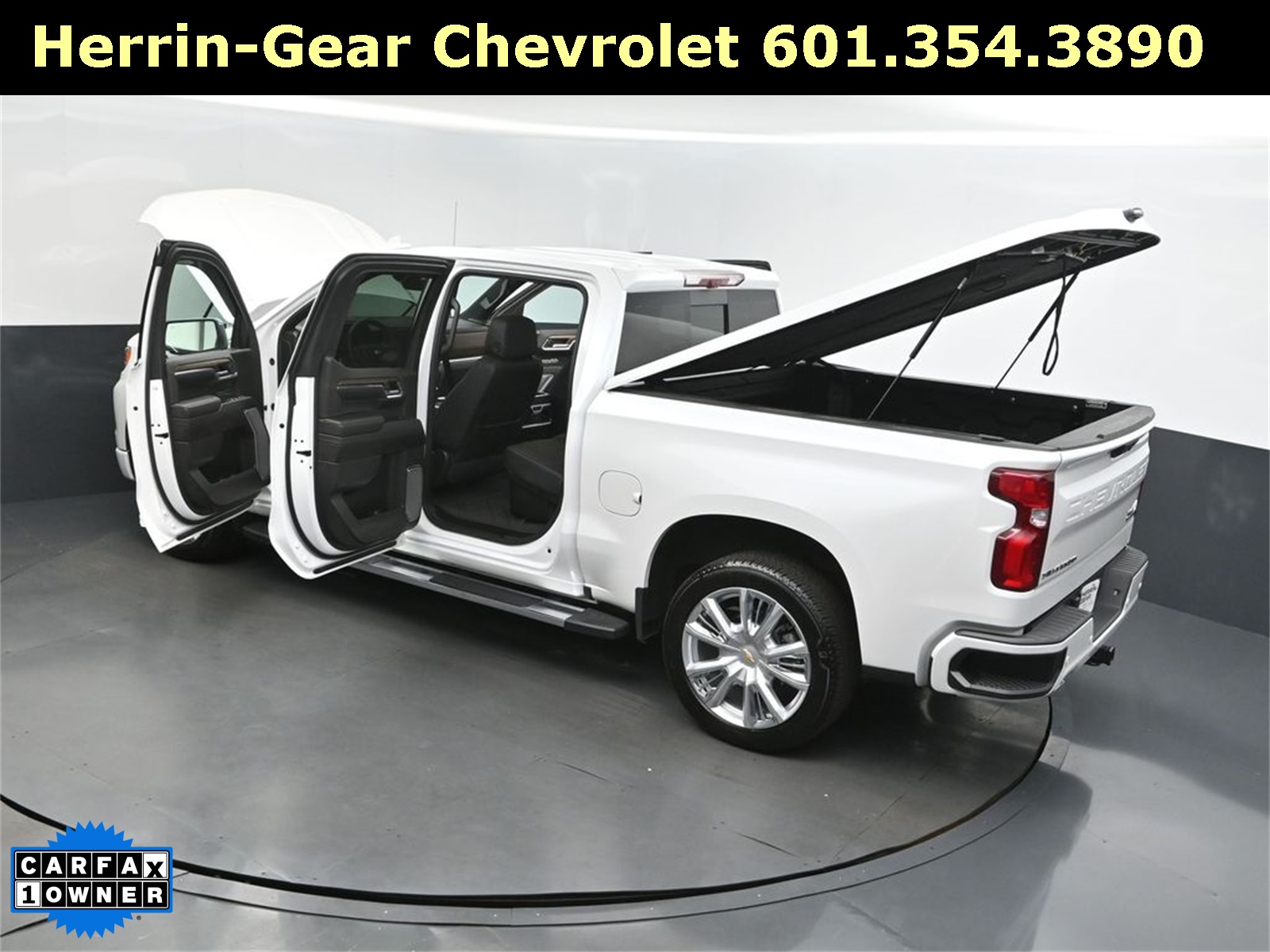 2024 Iridescent Pearl Tricoat Chevrolet Silverado 1500 High Country 4X4 Truck