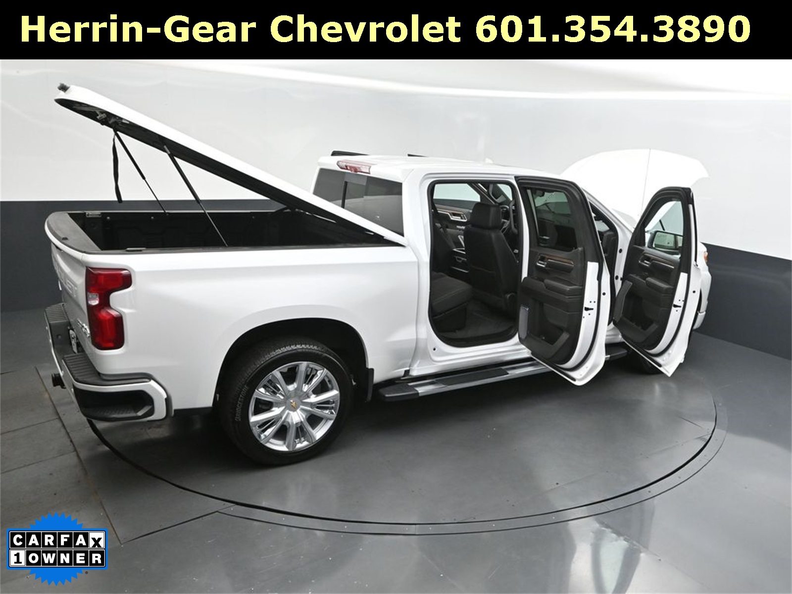 2024 Iridescent Pearl Tricoat Chevrolet Silverado 1500 High Country 4X4 Truck