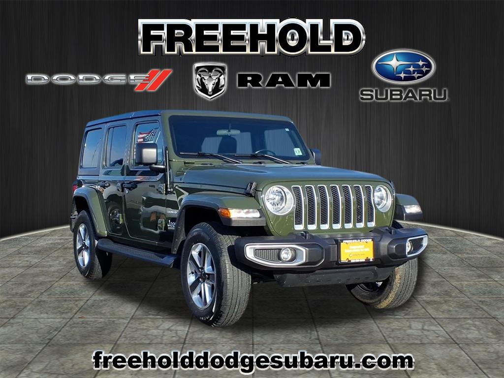 used 2021 Jeep Wrangler car, priced at $29,900