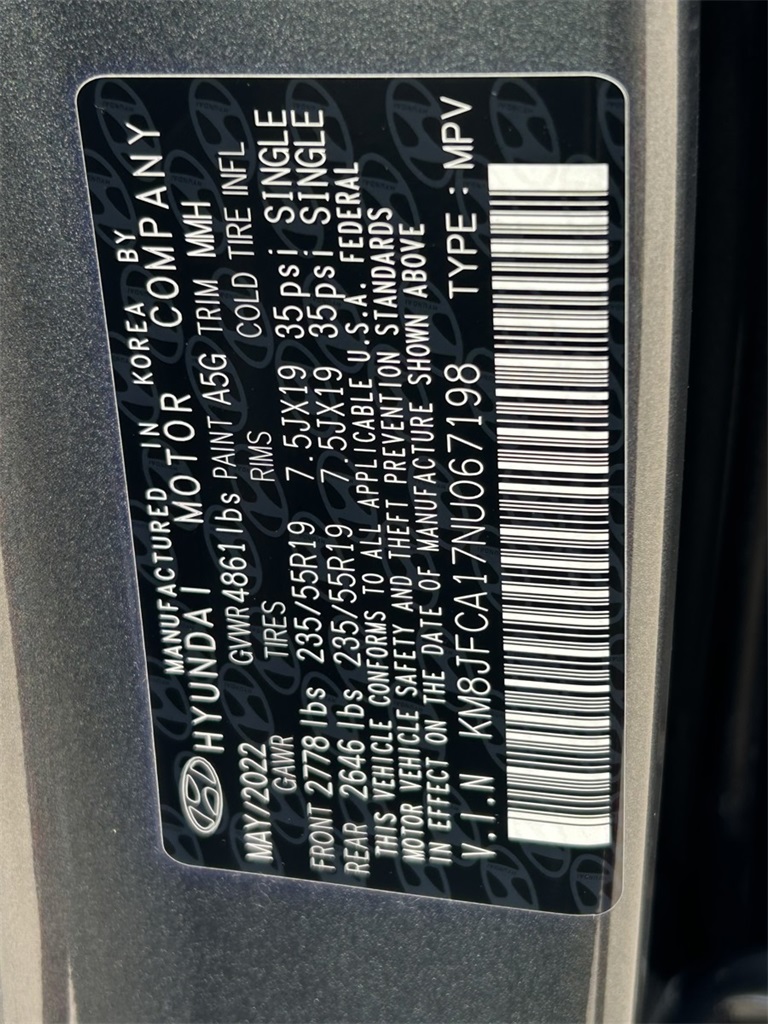 Used 2022 Hyundai Tucson Hybrid SUV