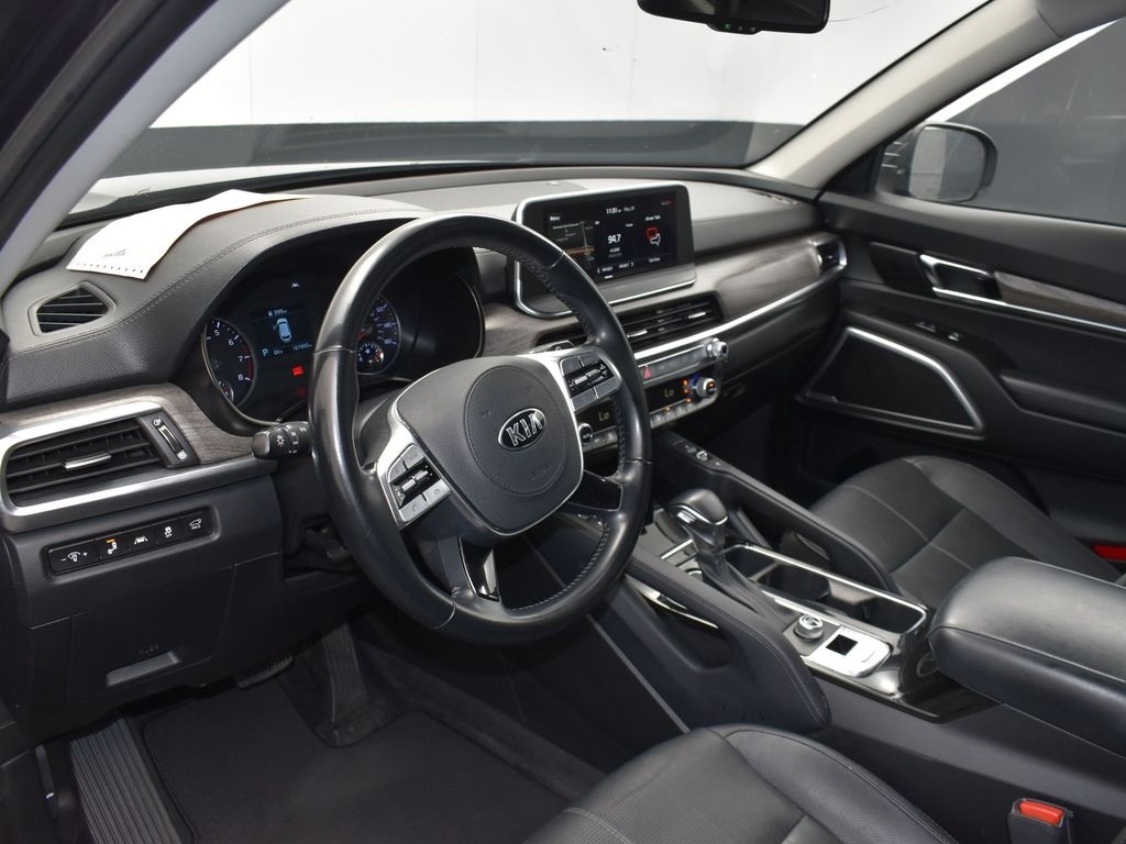 2020 Gravity Gray Kia Telluride EX FWD SUV