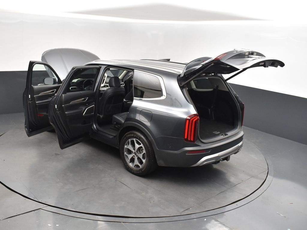 2020 Gravity Gray Kia Telluride EX FWD SUV