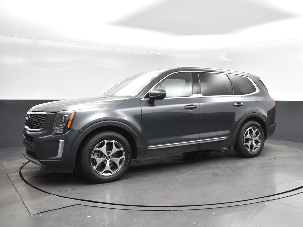2020 Gravity Gray Kia Telluride EX FWD SUV