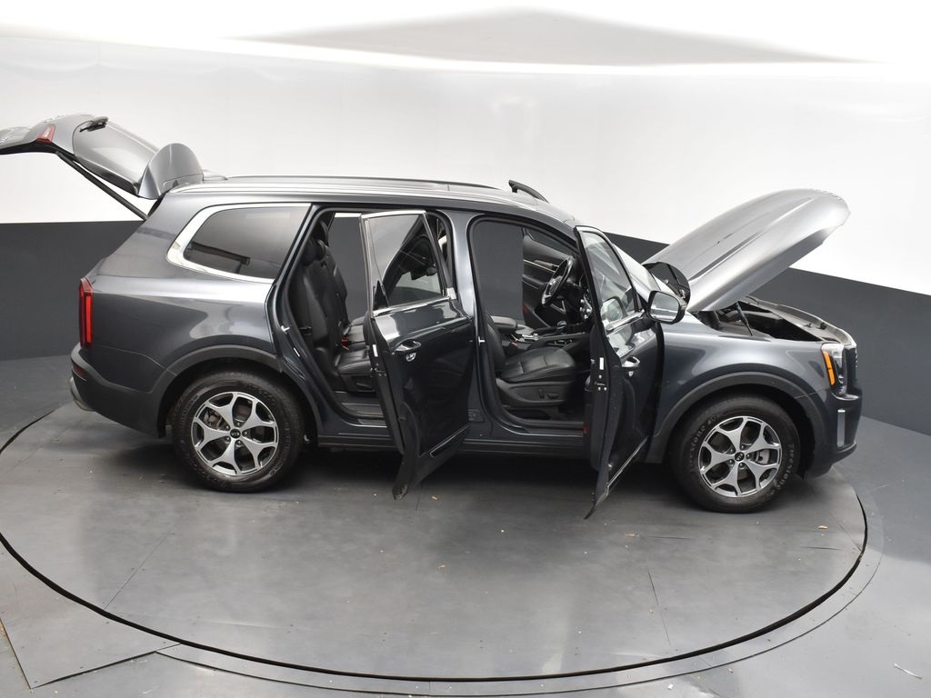 2020 Gravity Gray Kia Telluride EX FWD SUV
