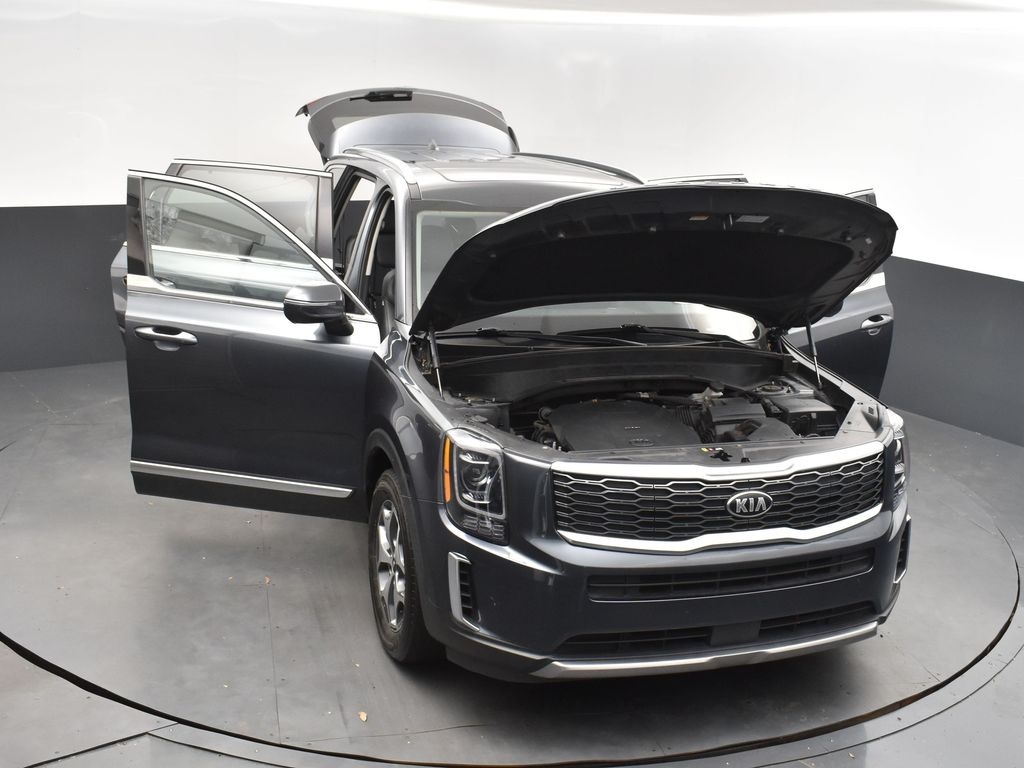 2020 Gravity Gray Kia Telluride EX FWD SUV