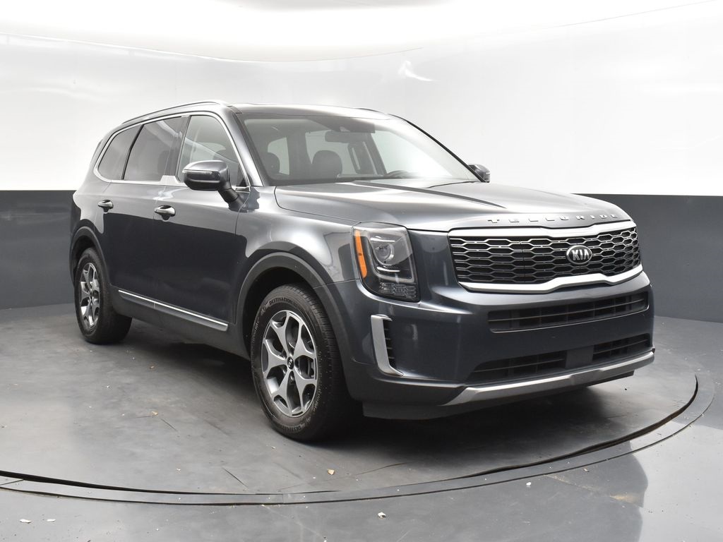 2020 Gravity Gray Kia Telluride EX FWD SUV