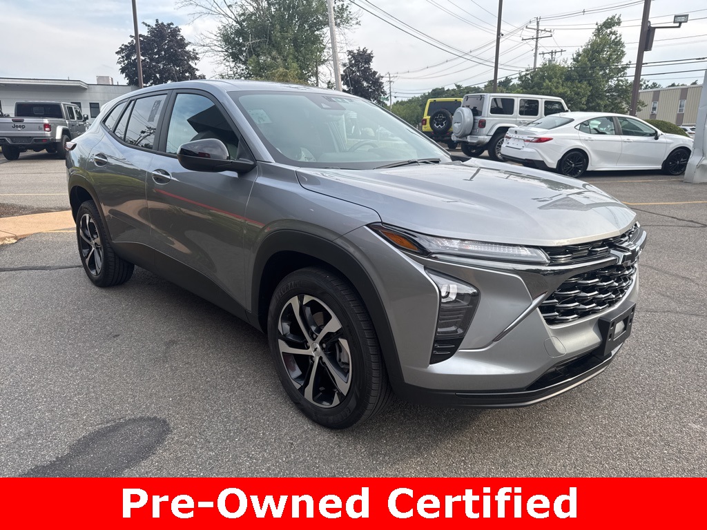 2025 Sterling Gray Metallic Chevrolet Trax 1RS FWD SUV