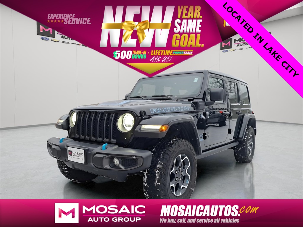 Used 2022 Jeep Wrangler Unlimited Rubicon 4xe SUVs