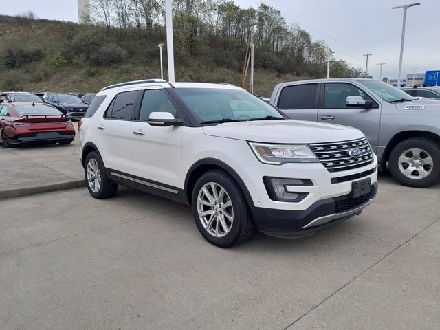Used 2017 Ford Explorer Limited with VIN 1FM5K8F85HGA85735 for sale in Triadelphia, WV