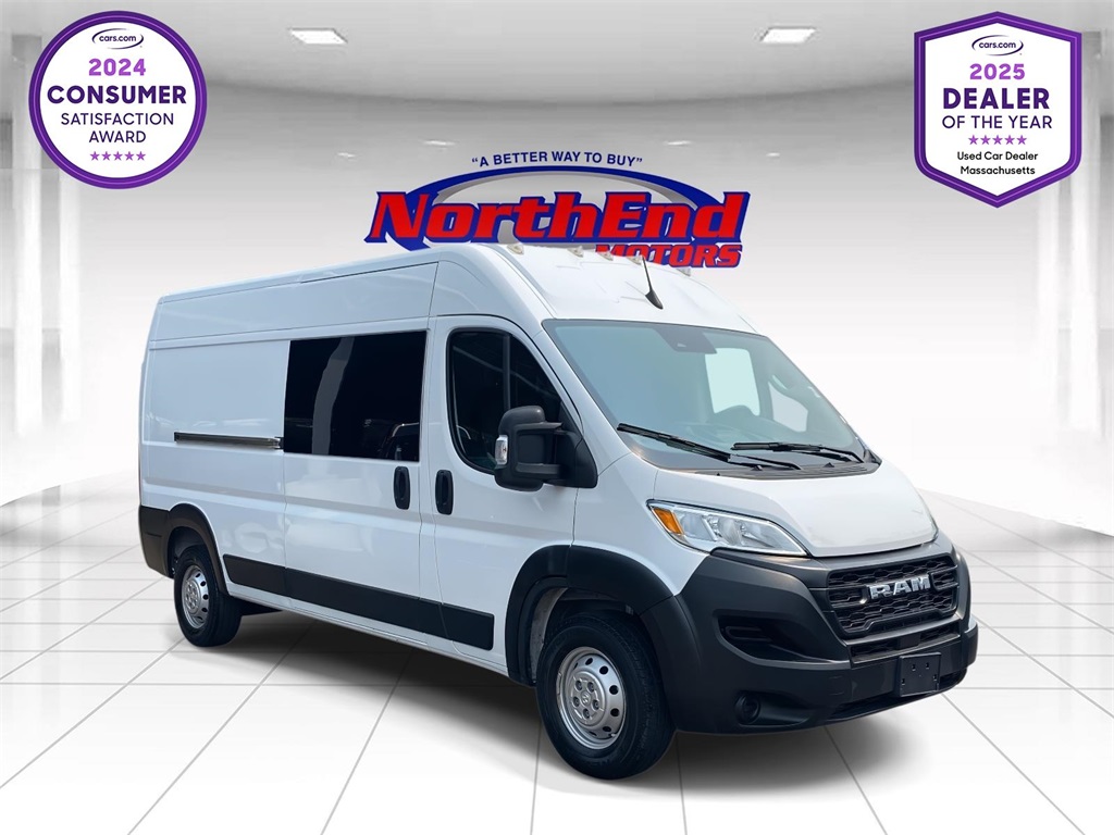 2023 Bright White Clearcoat Ram ProMaster Cargo Van High Roof FWD Van