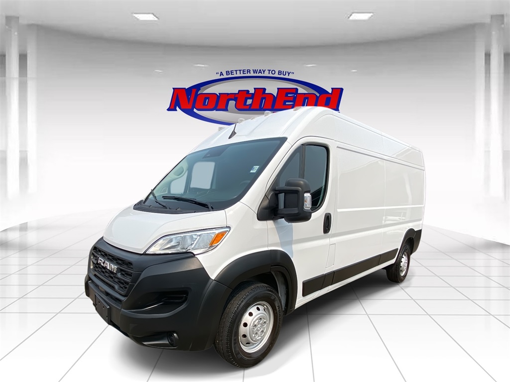 2023 Bright White Clearcoat Ram ProMaster Cargo Van High Roof FWD Van