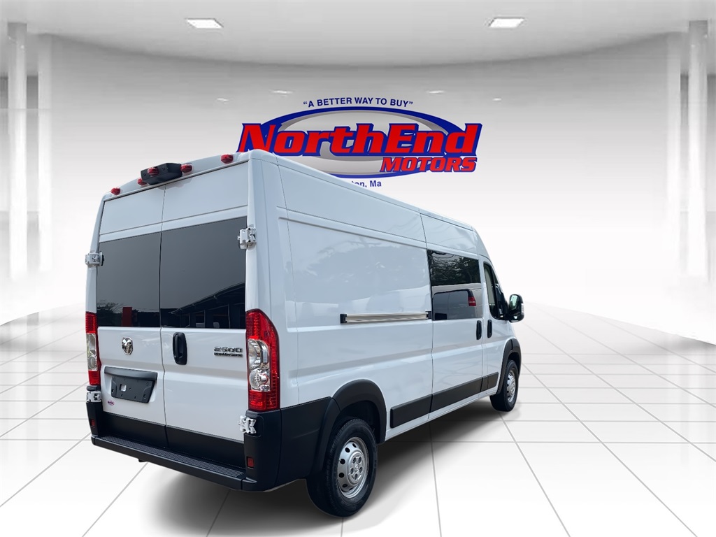 2023 Bright White Clearcoat Ram ProMaster Cargo Van High Roof FWD Van