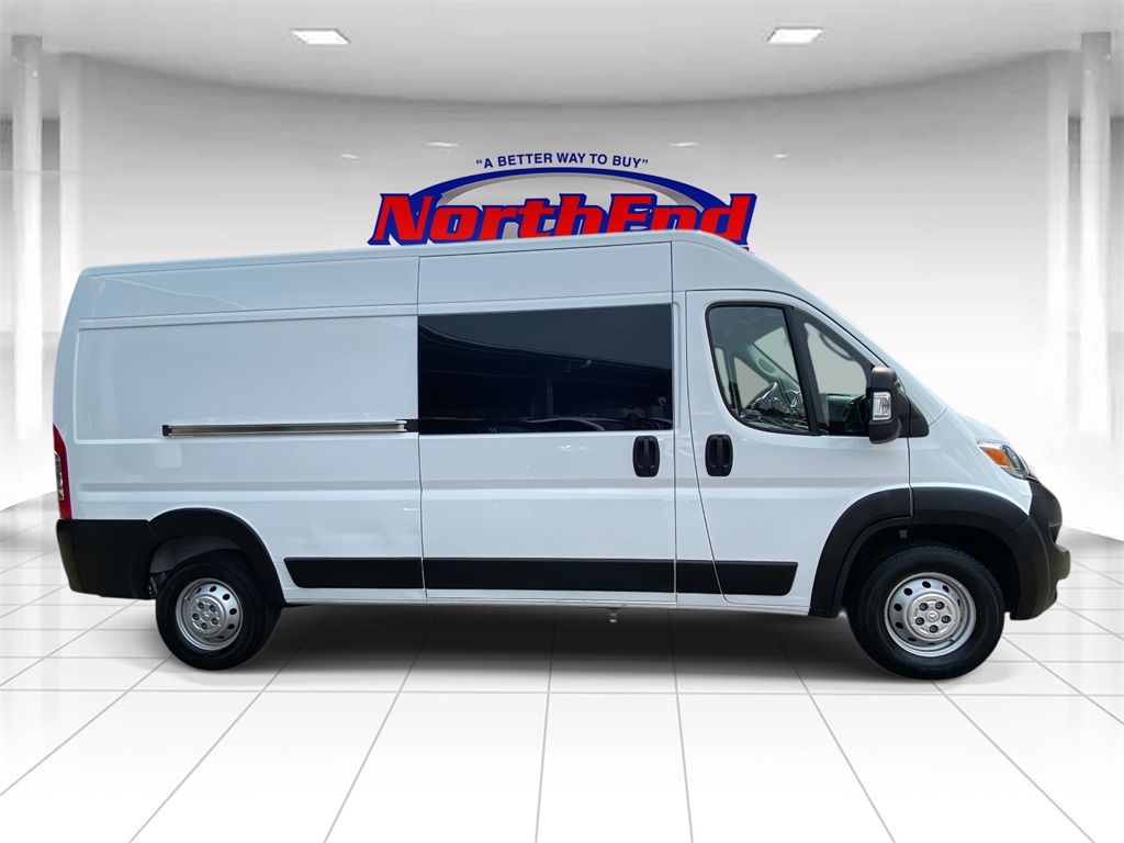 2023 Bright White Clearcoat Ram ProMaster Cargo Van High Roof FWD Van