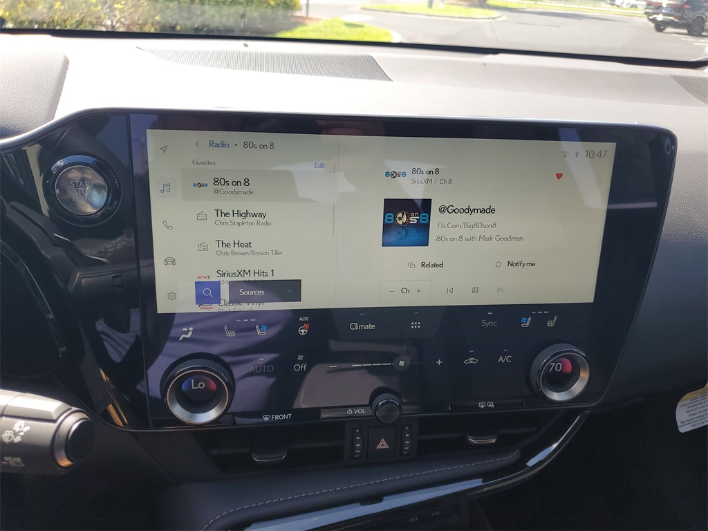 new 2025 Lexus NX car, priced at $47,450