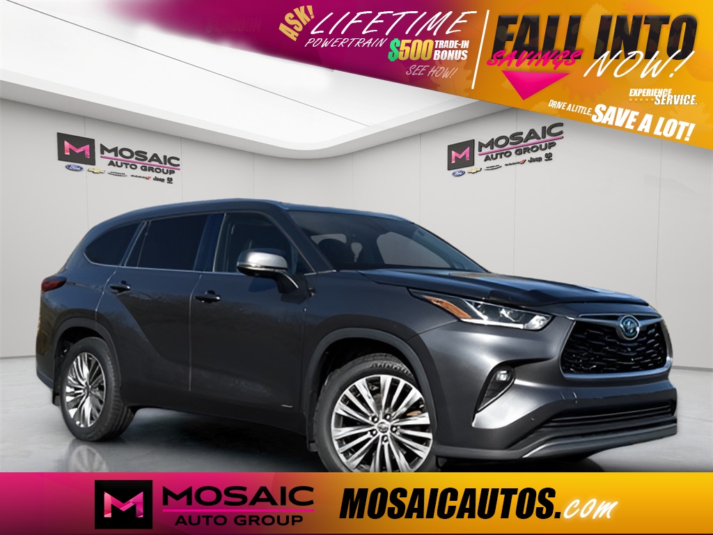 Used 2023 Toyota Highlander Hybrid Platinum SUVs