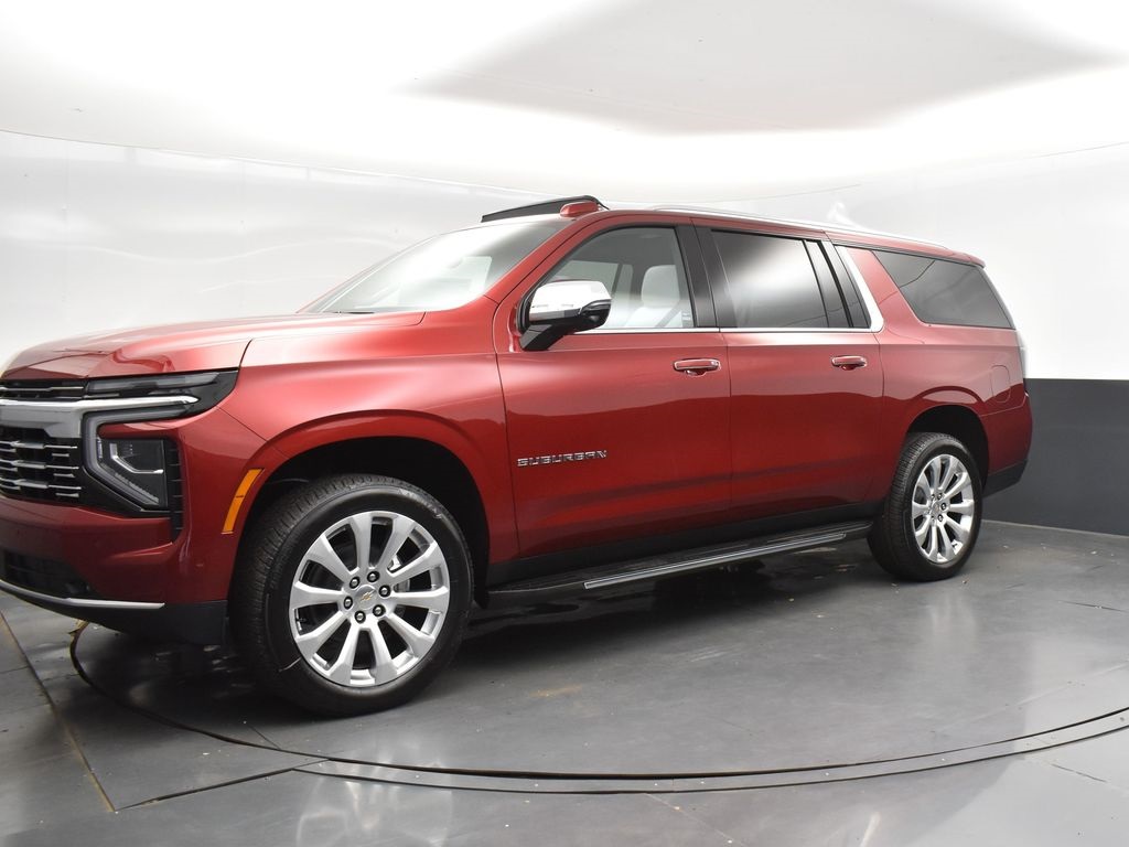 2025 Radiant Red Chevrolet Suburban Premier 4X4 SUV