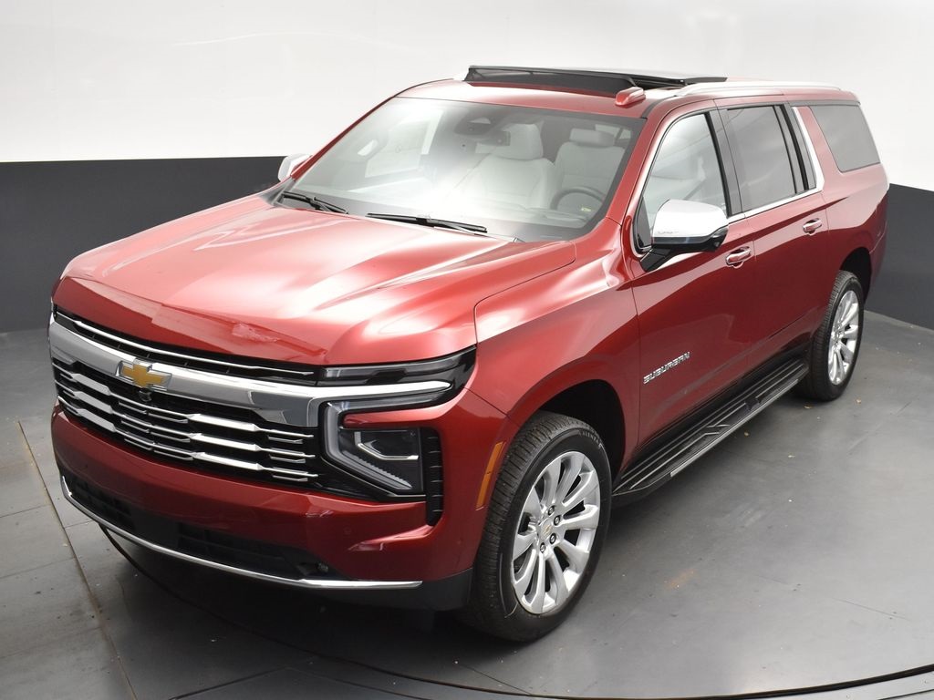2025 Radiant Red Chevrolet Suburban Premier 4X4 SUV