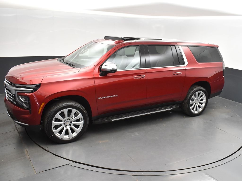 2025 Radiant Red Chevrolet Suburban Premier 4X4 SUV