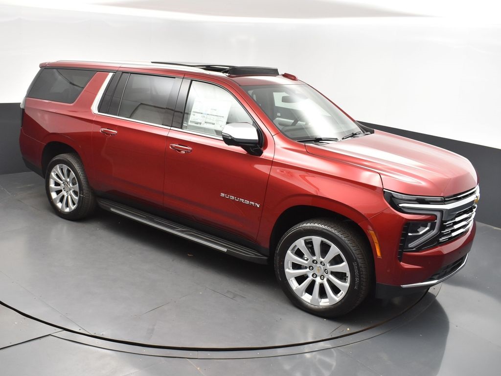 2025 Radiant Red Chevrolet Suburban Premier 4X4 SUV