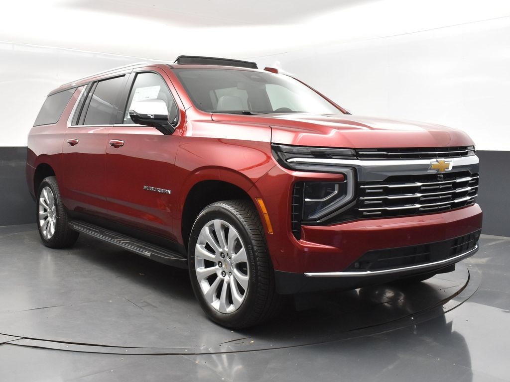 2025 Radiant Red Chevrolet Suburban Premier 4X4 SUV