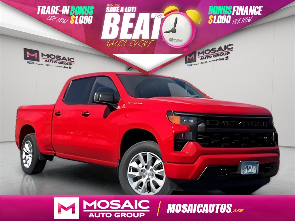 New 2024 Chevrolet Silverado 1500 Custom Trucks