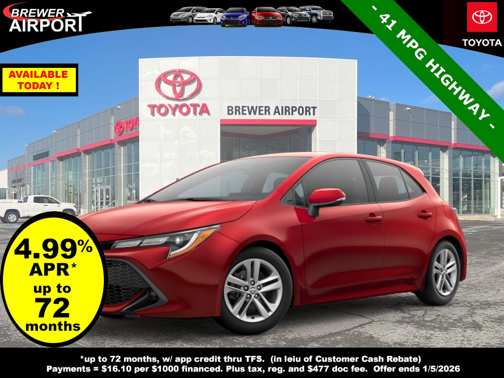 2026 Toyota Corolla Hatchback SE's photo